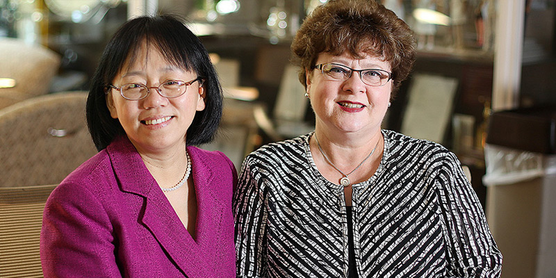 Faculty Spotlight: Jie Deng and Sheila Ridner 