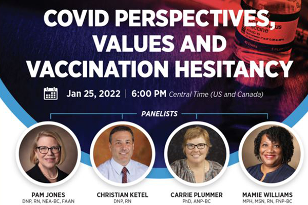 Health experts to discuss COVID Perspectives & Vaccination Hesitancy