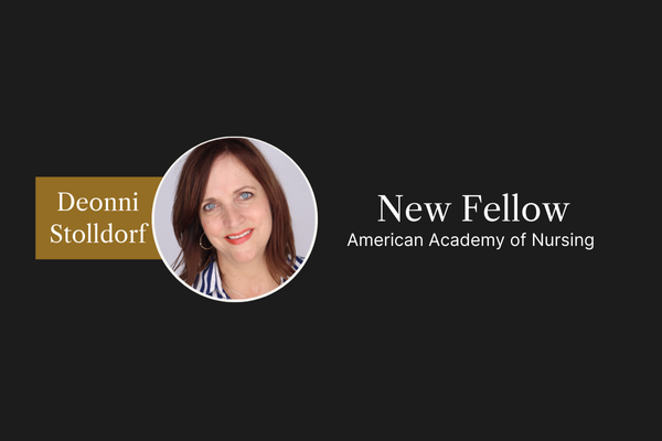 Stolldorf to be inducted as a Fellow of the American Academy of Nursing