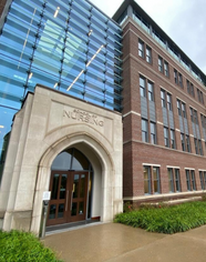 front of nursing building