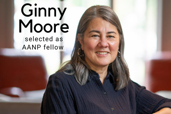 Ginny Moore Selected as AANP fellow, person smiling