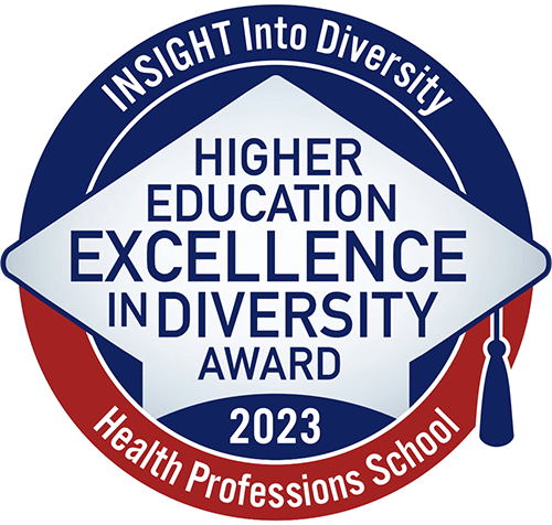 Insight Into Diversity. Higher Education Excellence in Diversity Award 2023. Health Professions School