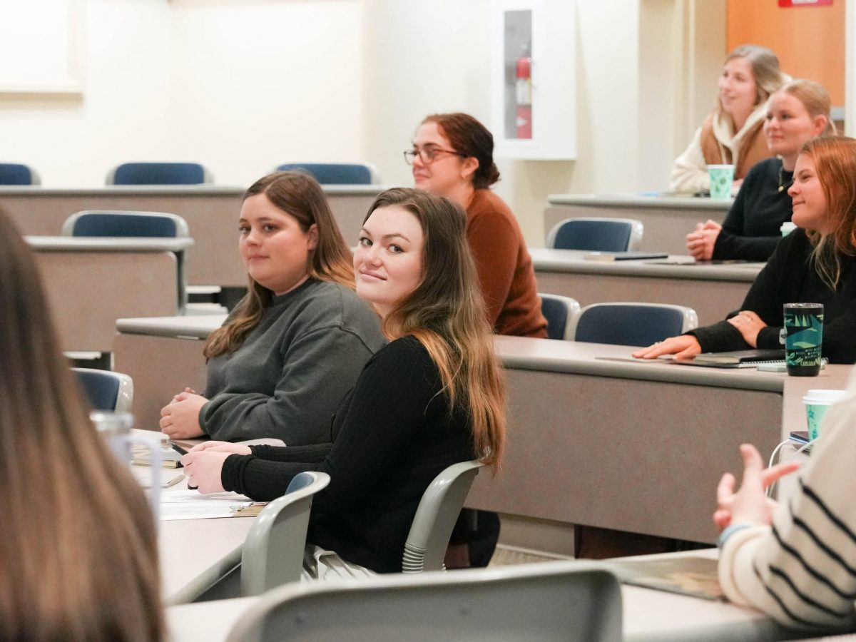 Students attending a leadership academy