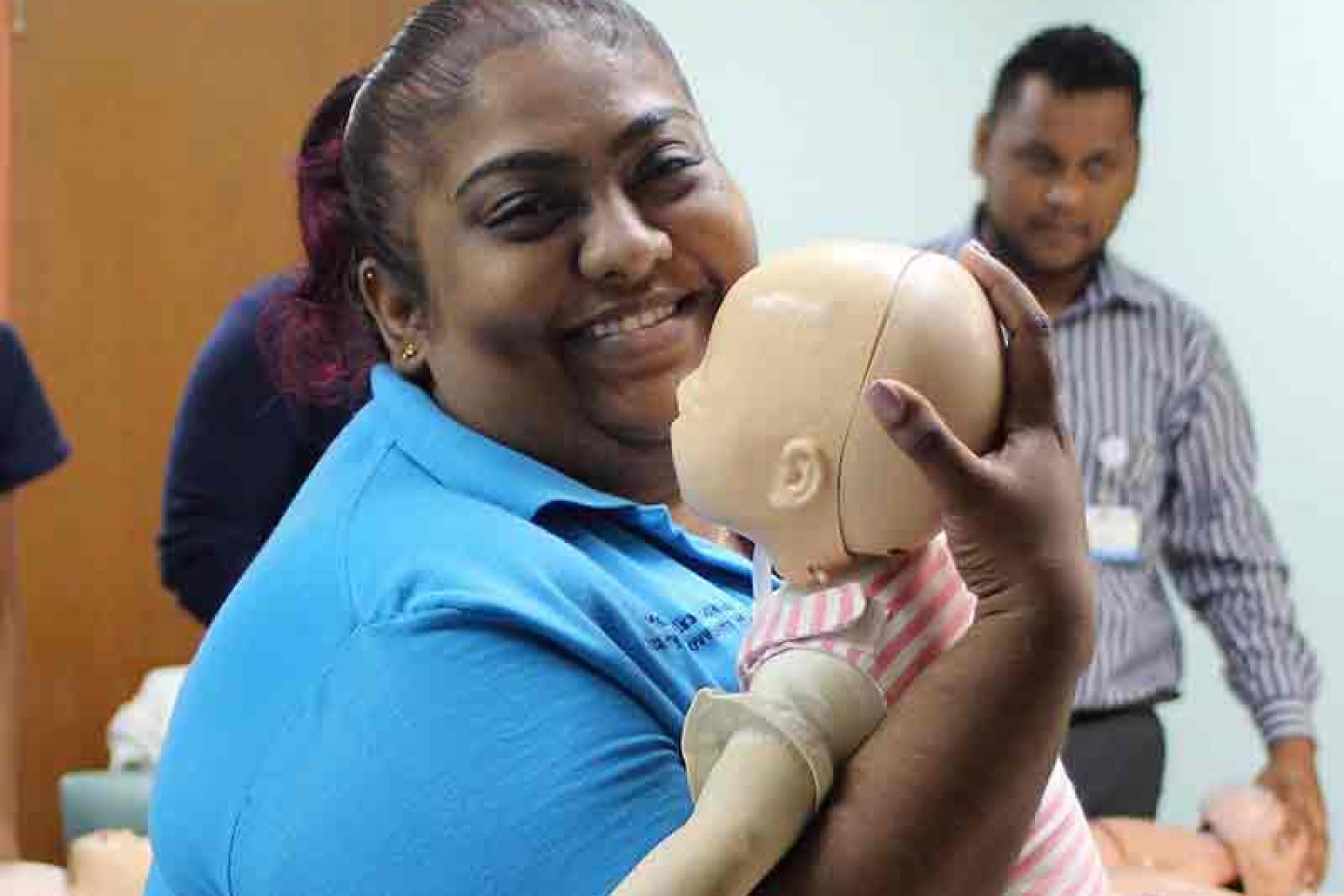 a global student in simulation training